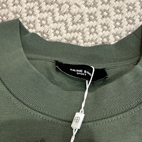 Anine Bing - Tyler Sweatshirt in Artichoke - Picture 4 of 10